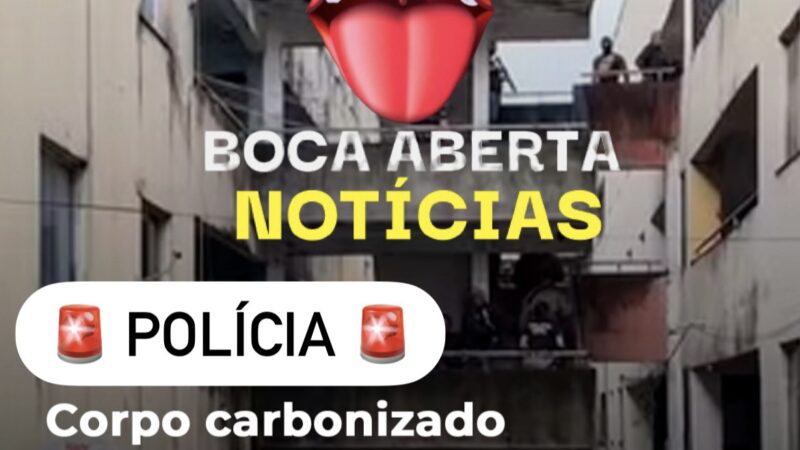 Corpo carbonizado encontrado no condomínio chamado “Carandiru”em Salvador