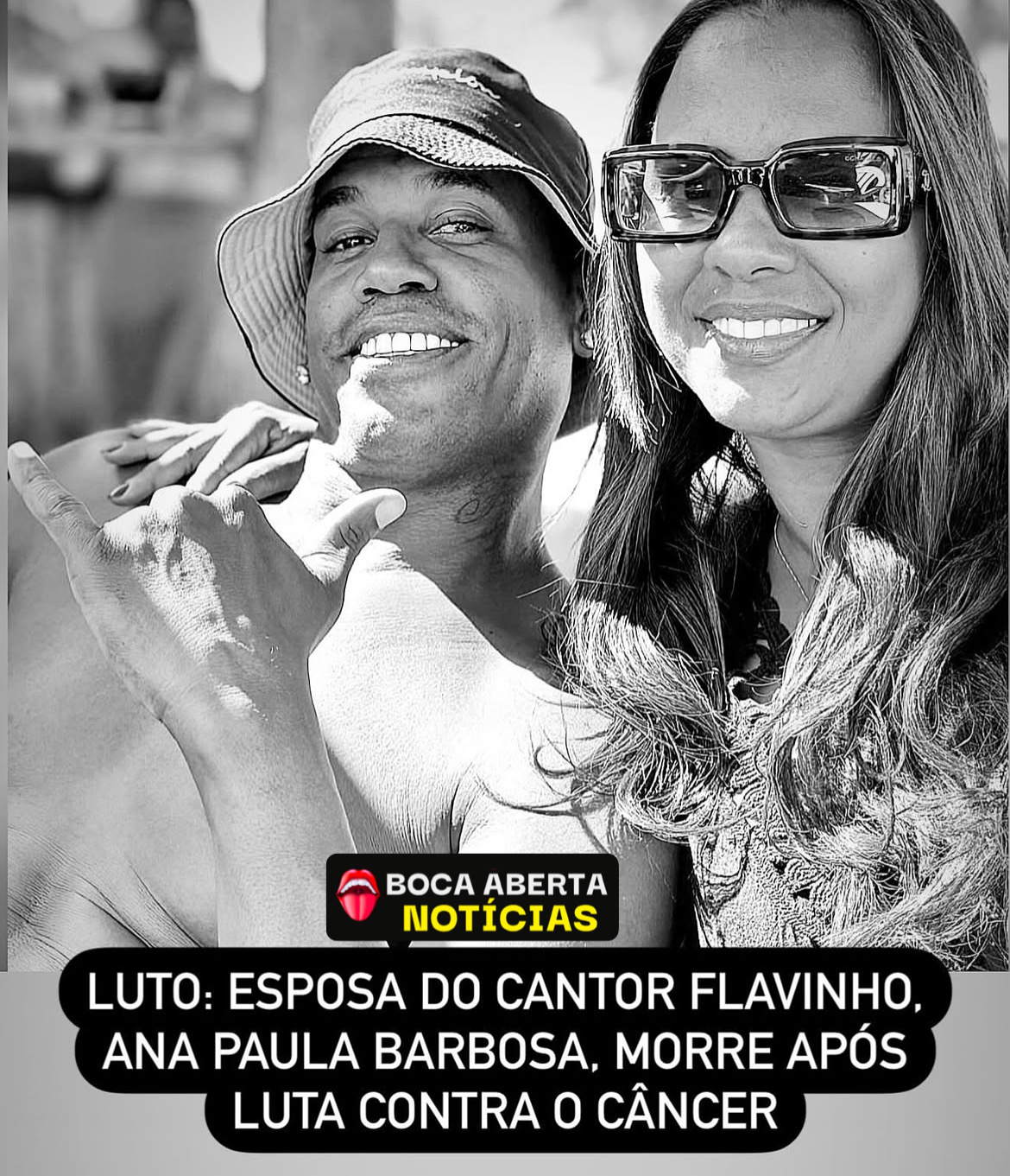 Morre Ana Paula Barbosa, esposa de Flavinho, do Pagod’art