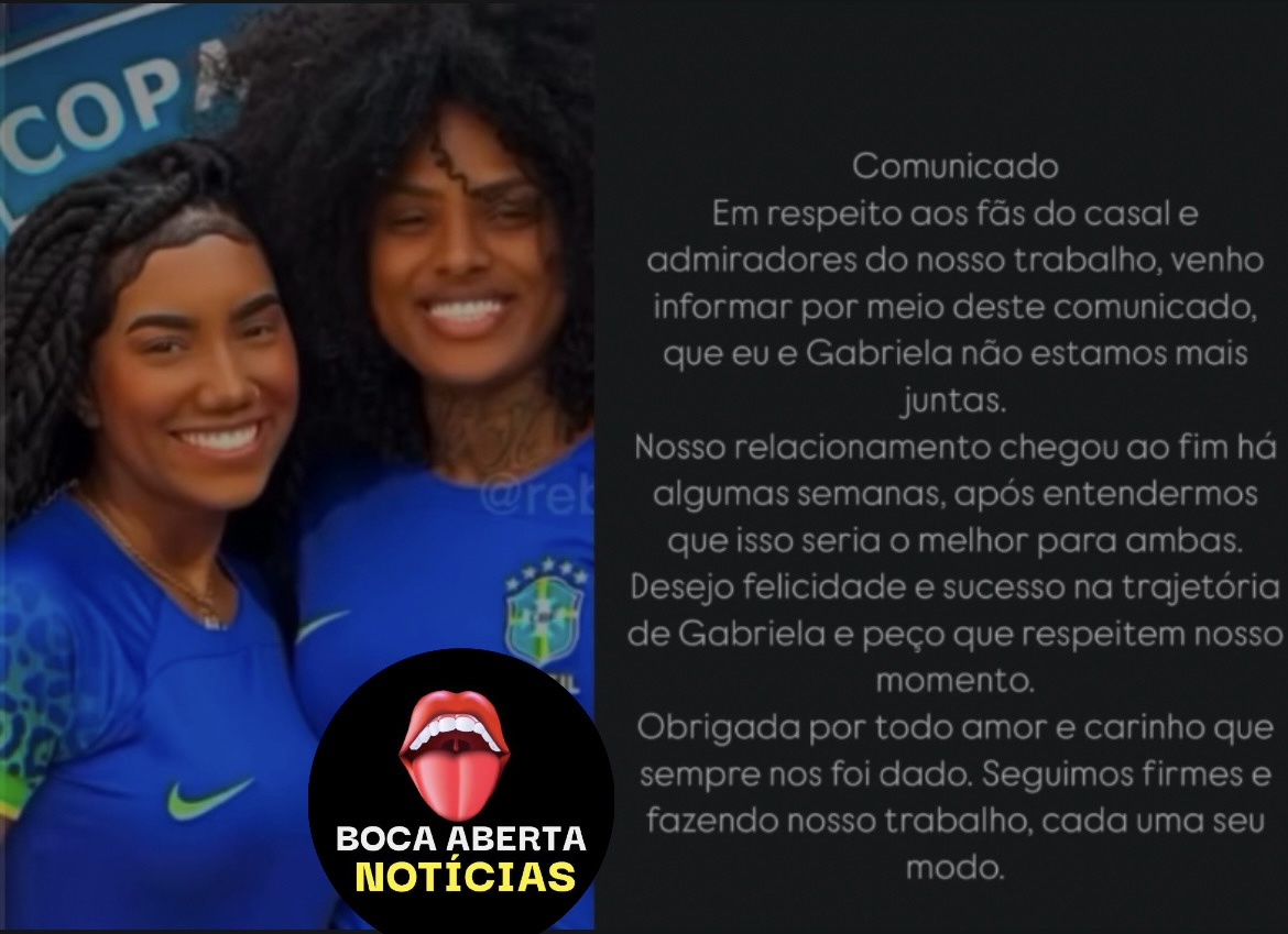 Acabou!! Allana, cantora A Dama do Pagode, comunicou que não está mais com Gabriela Messy.