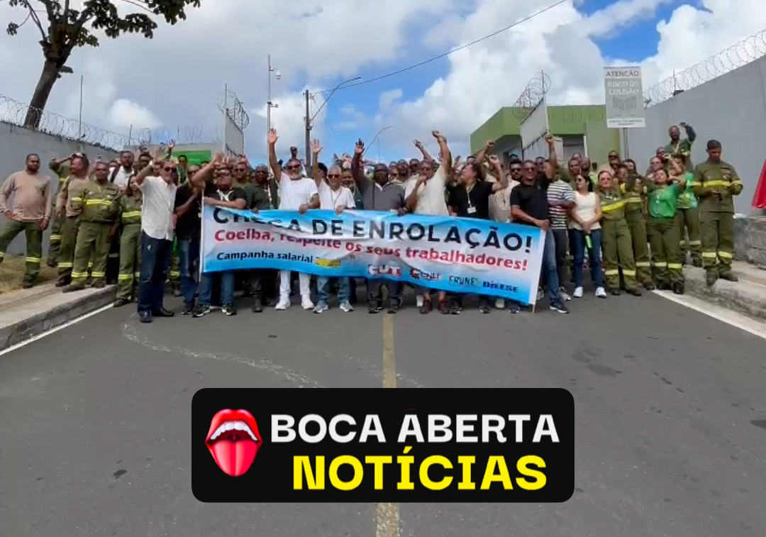 Funcionários da Coelba protestam: ‘Terça de Carnaval é feriado, sim