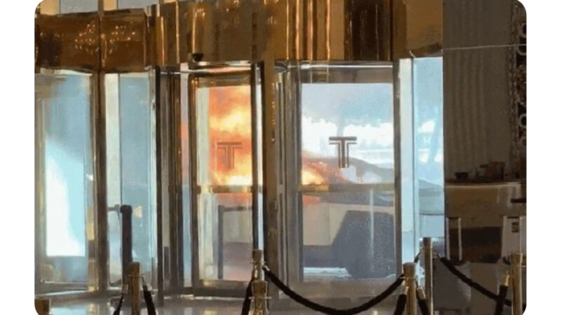 Cybertruck explode em frente ao Trump Hotel em Las Vegas; uma pessoa morreu