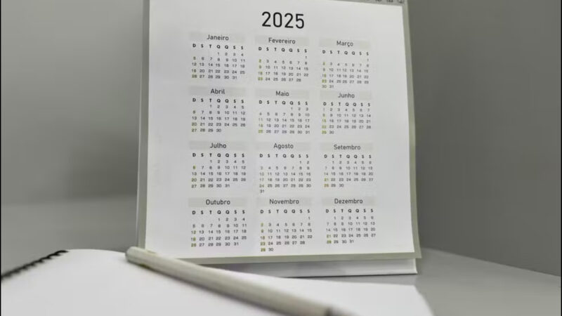 Feriados de 2025 e pontos facultativos: veja o calendário nacional