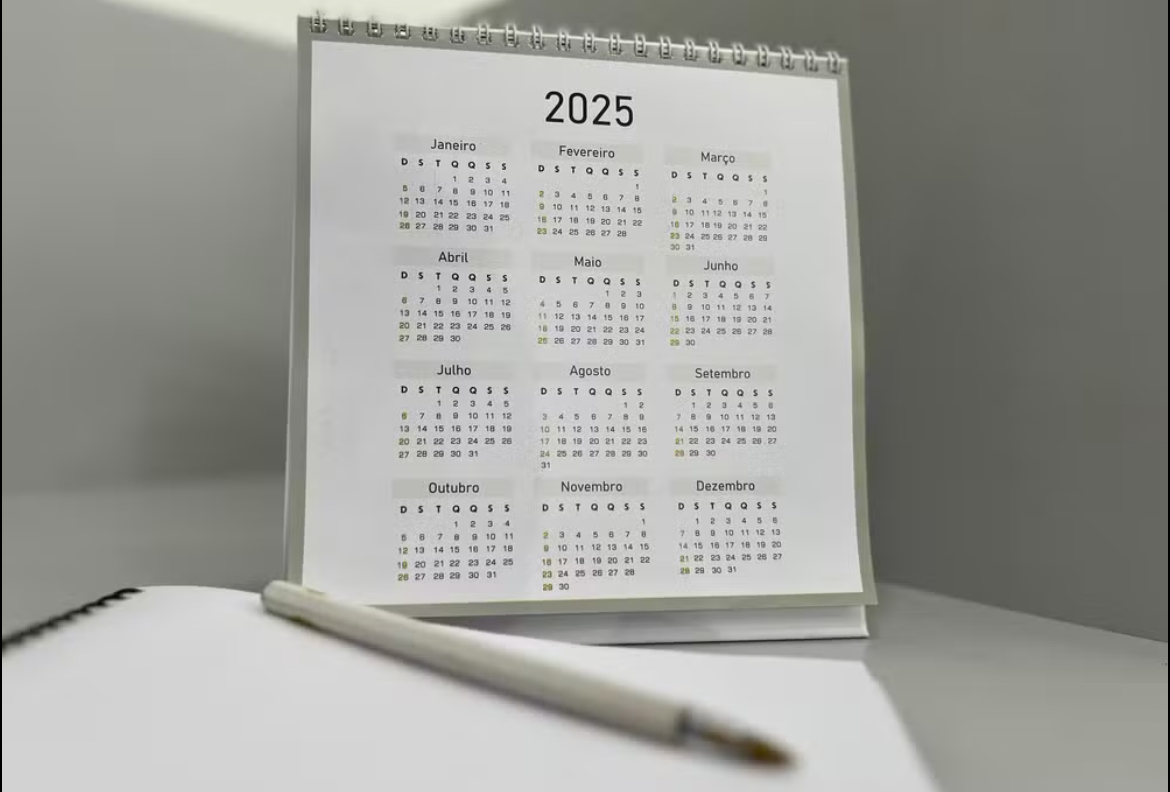 Feriados de 2025 e pontos facultativos: veja o calendário nacional
