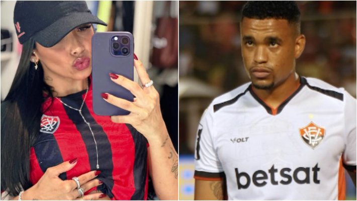 Em Salvador, esposa de Alerrandro faz desabafo após jogador ser retirado do Vitória e “ficar sem clube”