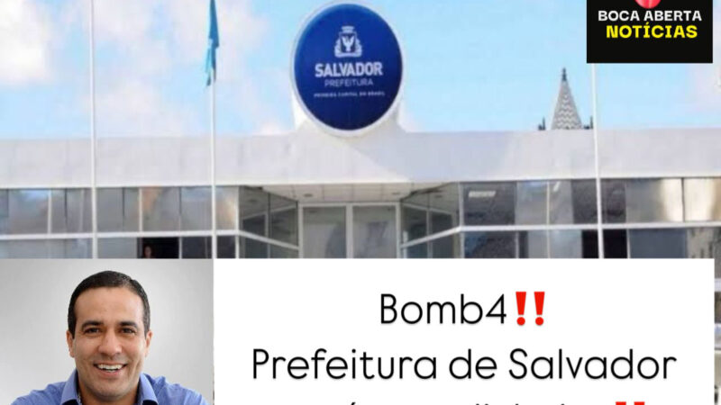 CRISE FINANCEIRA NA PREFEITURA DE SALVADOR