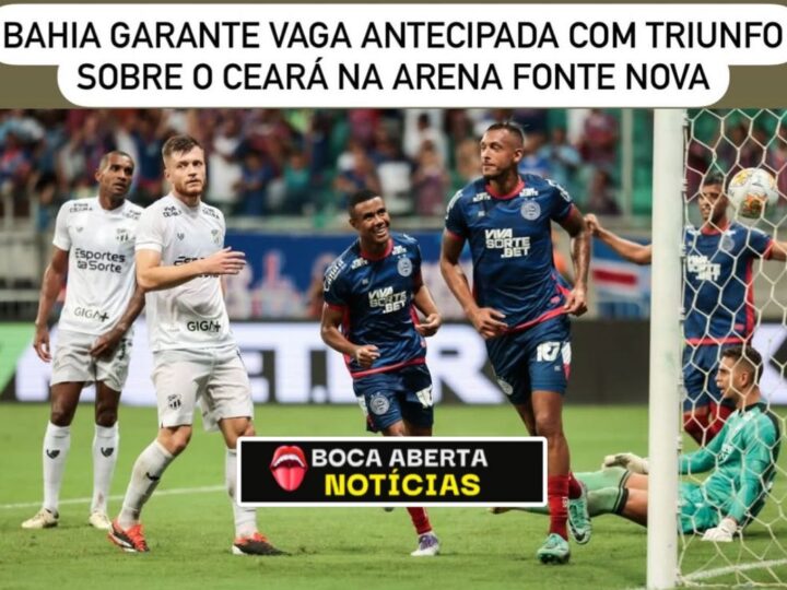 O Bahia fez a alegria da torcida na quarta-feira (26) ao vencer o Ceará por 3 a 2 em um jogo emocionante válido pela Copa do Nordeste.