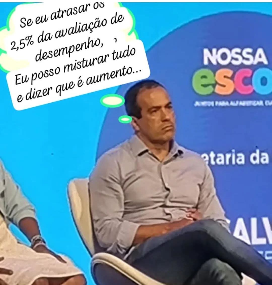 DENÚNCIA GRAVE DE UMA PROFESSORA DA REDE MUNICIPAL DE SALVADOR