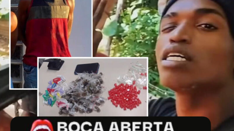 Ator que interpretava traficante em vídeos de ficção é flagrado com drogas no Subúrbio