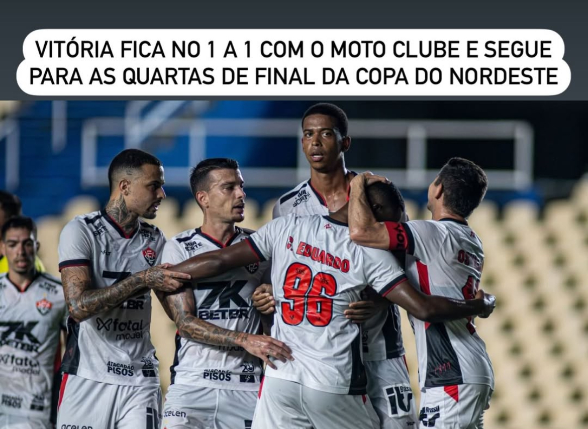 Na noite de quarta-feira (26), o Estádio Castelão, em São Luís, foi palco do duelo entre Moto Club e Vitória, que terminou empatado em 1 a 1