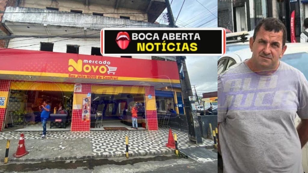 Alexandre Dias dos Santos foi preso nesta segunda-feira (31) dentro do próprio estabelecimento comercial, o ‘Mercado Novo’, em Pau da Lima.